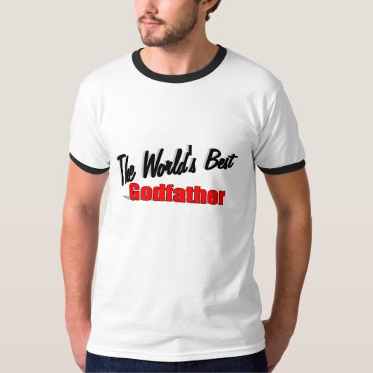 De beste Godfather ter wereld T-shirt (Voorkant)