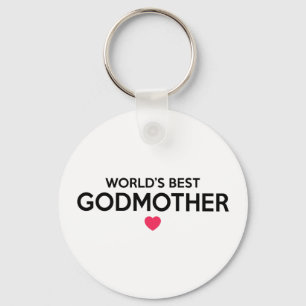 De beste godmoeder ter wereld - Pasgeboren Baby Ch Sleutelhanger