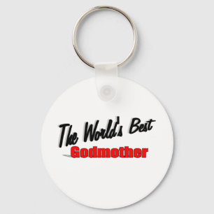 De beste godmoeder ter wereld sleutelhanger