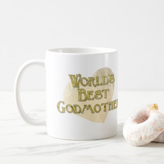 De beste godmoeder van de wereld koffiemok (Met donut)