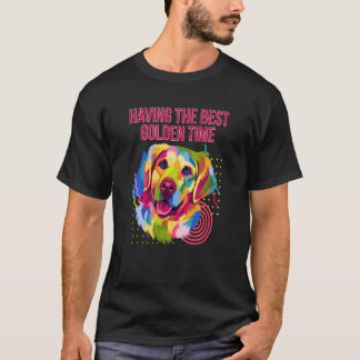De beste Golden Time Golden Retriever Humor T-shirt