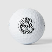De Beste Golf Vader Vieren Golfballen (Voorkant)
