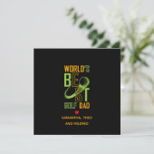 De beste Golfvader ter wereld | Papa Gifts (Staand voorkant)