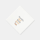 De beste grafisch medewerker ter wereld servet (Hoek)