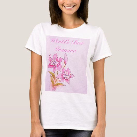 De beste Grammaroze Lily T-Shirt ter wereld (Voorkant)