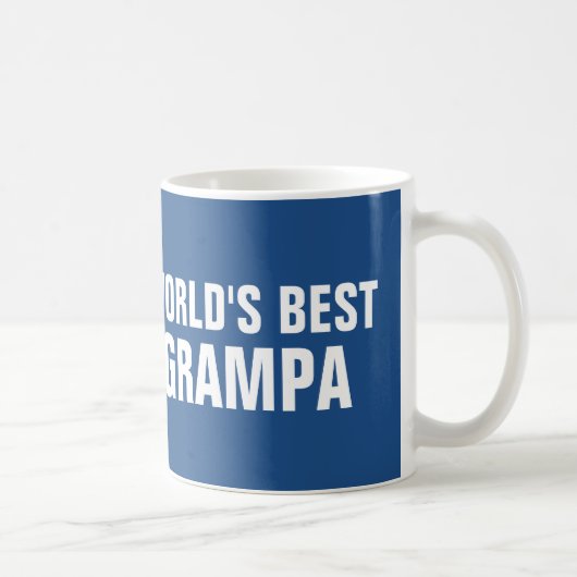 De beste grampa-koffie van de wereld koffiemok (Rechts)