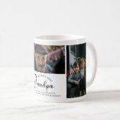 De beste GrandPa cadeau foto van de moderne wereld Koffiemok (Voorkant rechts)