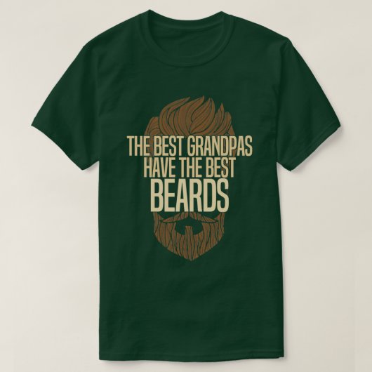 De beste Grandpa's hebben de beste paden T-shirt (Design voorkant)