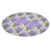 De beste Granny Lavender gepersonaliseerd glas Snijplank (Hoek)