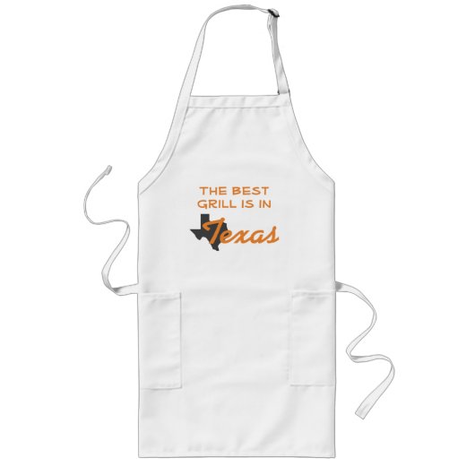 De beste grill is in texas lang schort (Voorkant)