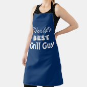 De beste grilman van de wereld citeert Blauwe Mann Schort (Insitu)