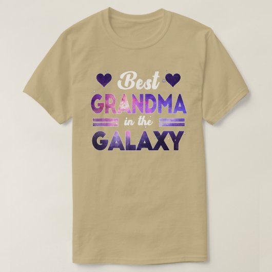De beste grootmoeder in het Stropdas van de melkge T-shirt (Design voorkant)