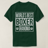 De beste grootmoeder ter wereld t-shirt (Design voorkant)
