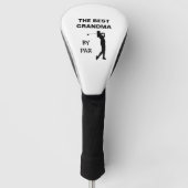 De beste grootmoeder van Par Golf Nana Golfer Pun  Golfheadcover (Voorkant)