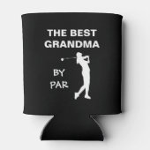 De beste grootmoeder van Par Golf Nana Gram Golfer Blikjeskoeler (Achterkant)
