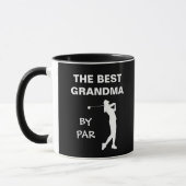De beste grootmoeder van Par Golf Nana Gram Golfer Mok (Links)