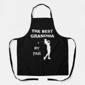 De beste grootmoeder van Par Golf Nana Gram Golfer Schort (Voorkant)