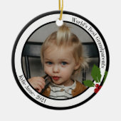 De beste grootouders ter wereld | Buffalo Plaid Ho Keramisch Ornament (Voorkant)