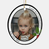 De beste grootouders ter wereld | Buffalo Plaid Ho Keramisch Ornament (Links)