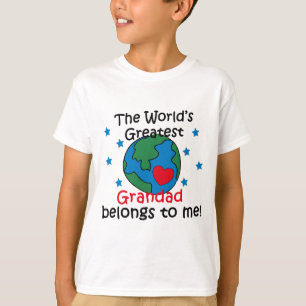 De beste grootvader behoort tot mij t-shirt