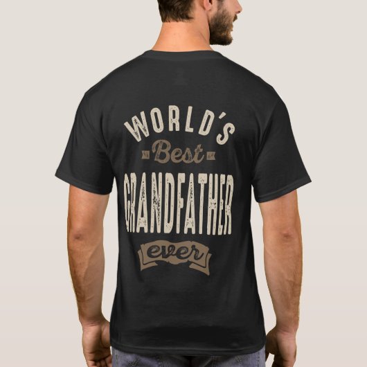 De beste grootvader van de Mannen wereld, Ever Gif T-shirt (Achterkant)