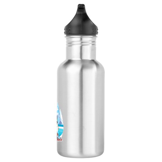 De beste grootvader van de wereld waterfles  (Rechts)