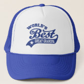 De beste grote opa ter wereld trucker pet (Voorkant)