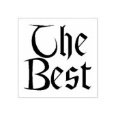 De beste grote rubberen stempel geen handvat (Afrduk)