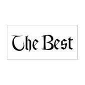 De beste grote rubberen stempel geen handvat (Afrduk)