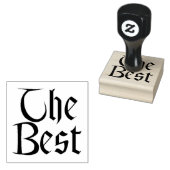 De beste grote rubberen stempel met handvat (Gestempeld)