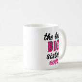 De beste grote zus ooit Mok (Voorkant rechts)