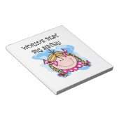 De beste grote zuster-cadeautjes van Blond World Notitieblok (Schuin)