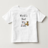 De beste grote zuster ter wereld kinder shirts (Voorkant)
