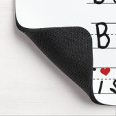 De beste grote zuster ter wereld muismat (Hoek)