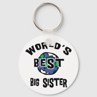 De beste grote zuster ter wereld sleutelhanger