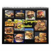 De beste hamburgers op een kalender (Hoes)