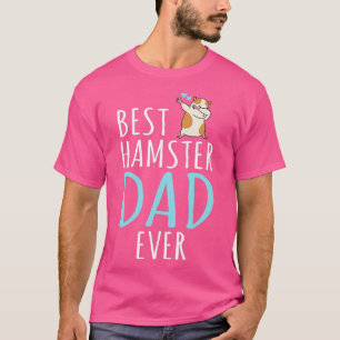 De beste Hamster vader ooit Cute Hamster Lover T-shirt