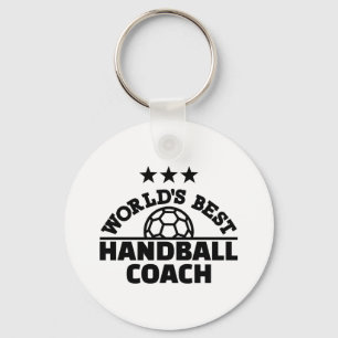 De beste handbalcoach ter wereld sleutelhanger