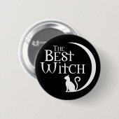 De beste heks, Badge Ronde Button 5,7 Cm (Voorkant /achterkant)