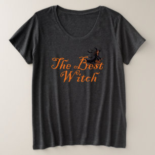 De beste heks grote maat t-shirt