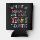 De beste herinneringen worden gemaakt rond de kamp blikjeskoeler (Voorkant)