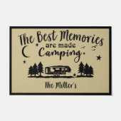 De beste herinneringen zijn gemaakt Camping Rug, C Deurmat (Voorkant)