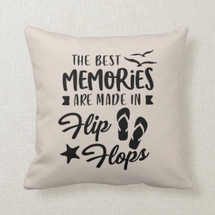 De beste herinneringen zijn gemaakt in teenslipper kussen