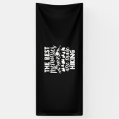 De beste herinneringen zijn gemaakt wandelend spandoek (Verticaal)