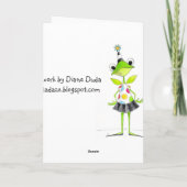 De beste heupger - Wenskaart Kaart (Achterkant)