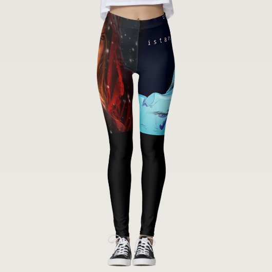 De beste high waisted fitness leggings (Voorkant)