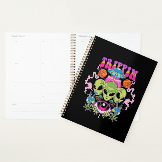 De beste Hippie Gifts, Psychedelic Planner (Display)