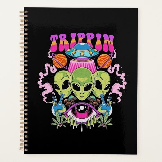 De beste Hippie Gifts, Psychedelic Planner (Voorkant)