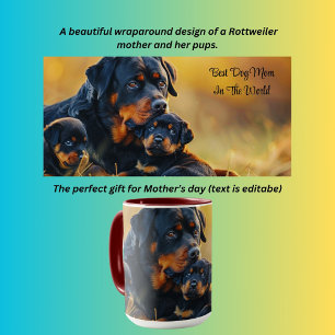 De beste hond moeder ter wereld mok