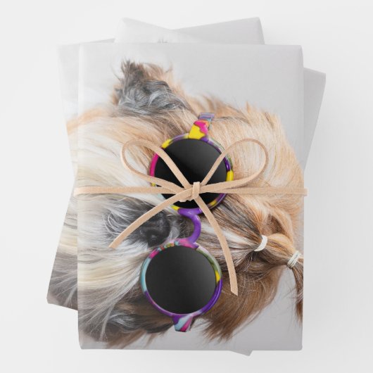 De beste hond pap Shih Tzu niet Vaders Dag Inpakpapier Vel (In situ)